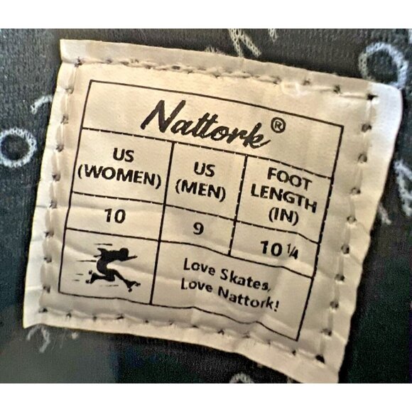 Nattork Coolmax Figure Skates Women's Size 10 White NIB - Picture 8 of 16